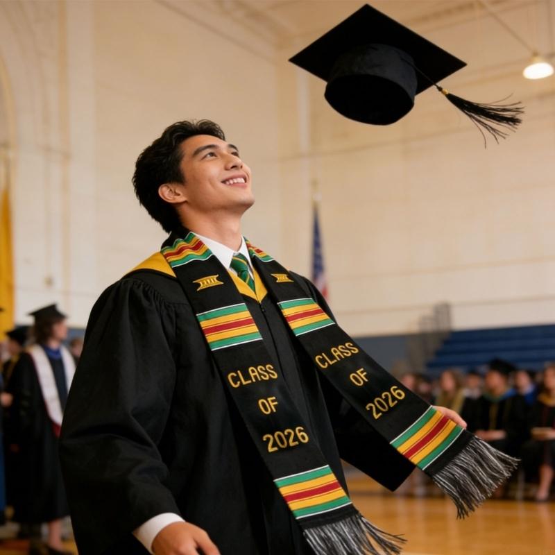 Double Layer Tassels Graduatio - Photography Awards ulasan dan harga