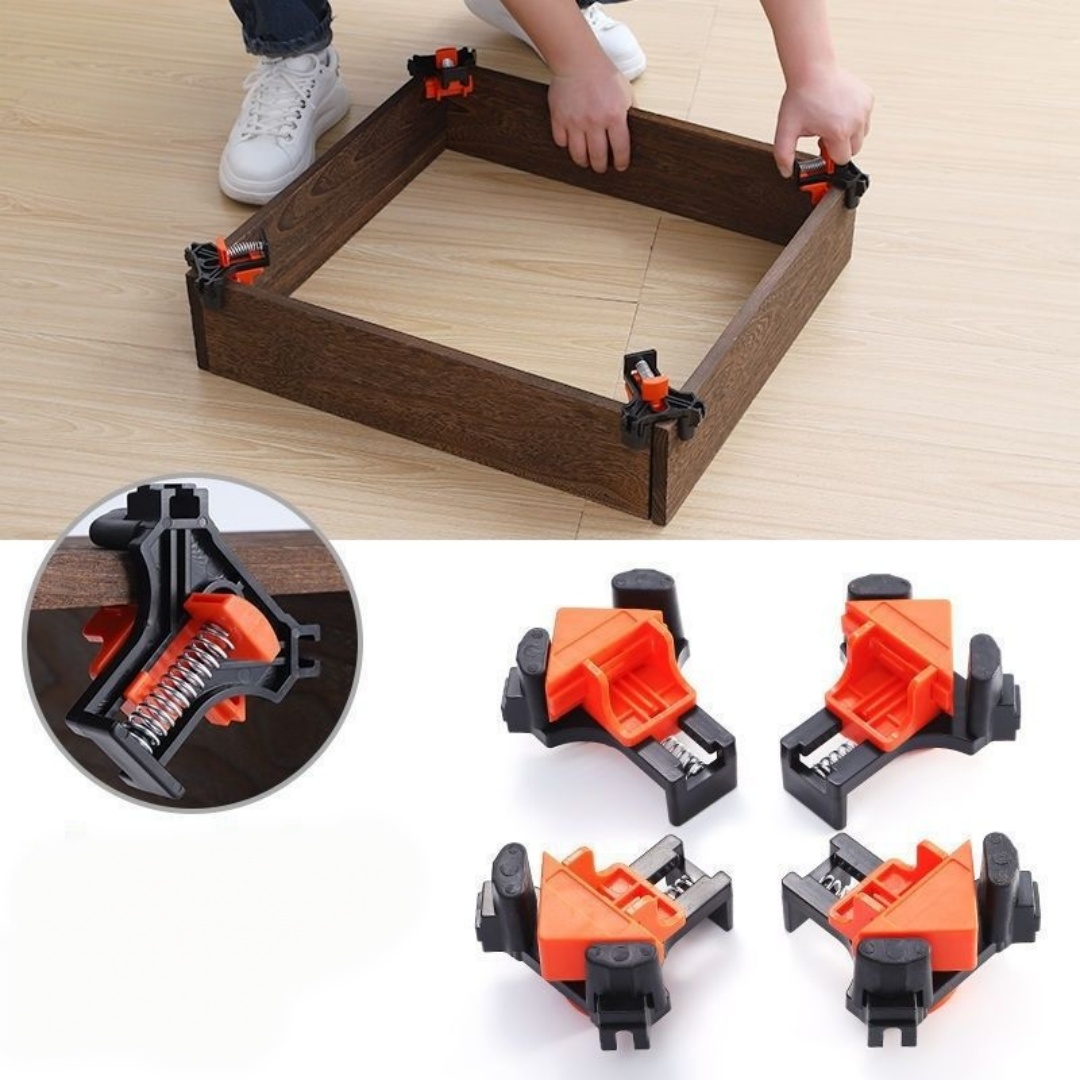 4pcs 90° Right Angle Clamp Fix - Photography Angle ulasan dan harga