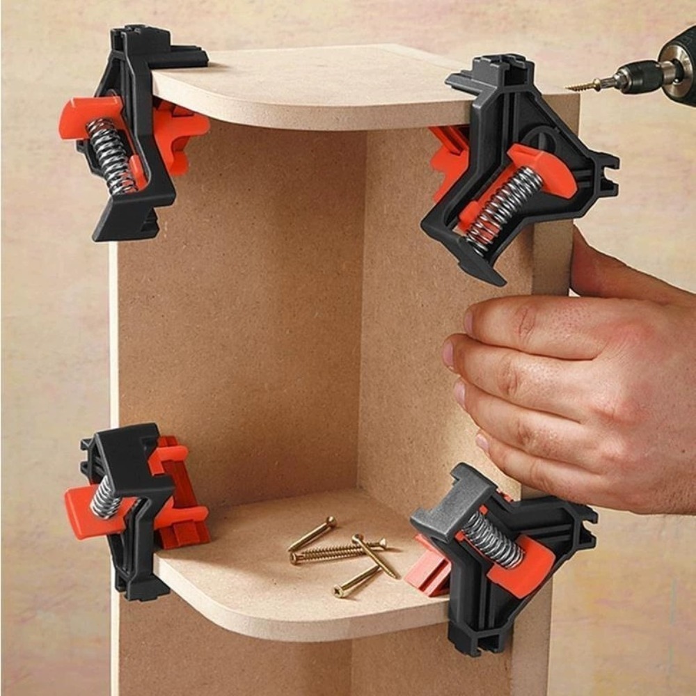 4pcs 90° Right Angle Clamp Fix - Photography Angle ulasan dan harga