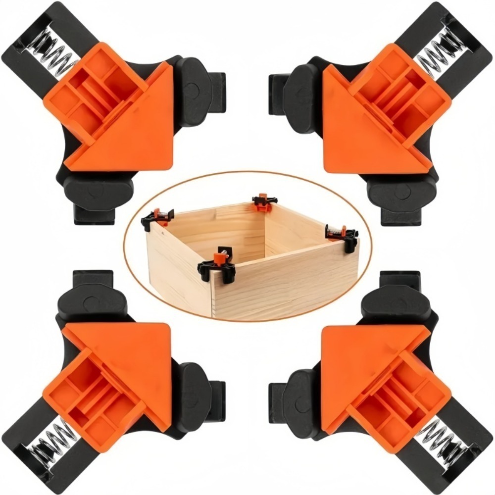 4pcs 90° Right Angle Clamp Fix - Photography Angle ulasan dan harga