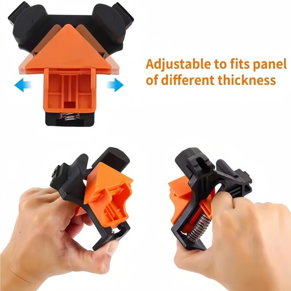 4pcs 90° Right Angle Clamp Fix - Photography Angle ulasan dan harga