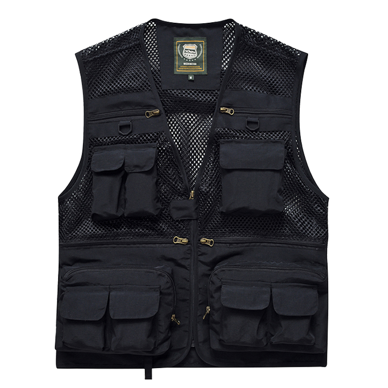 New outdoor multi pocket vest  - Photography Jacket ulasan dan harga
