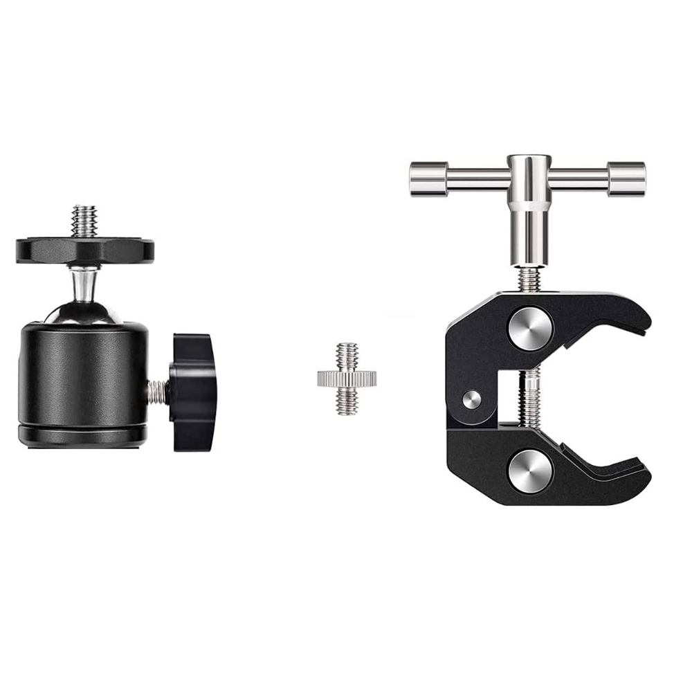 ERIKOLE Super Clamp with 360°  - Fluid Head Tripod ulasan dan harga