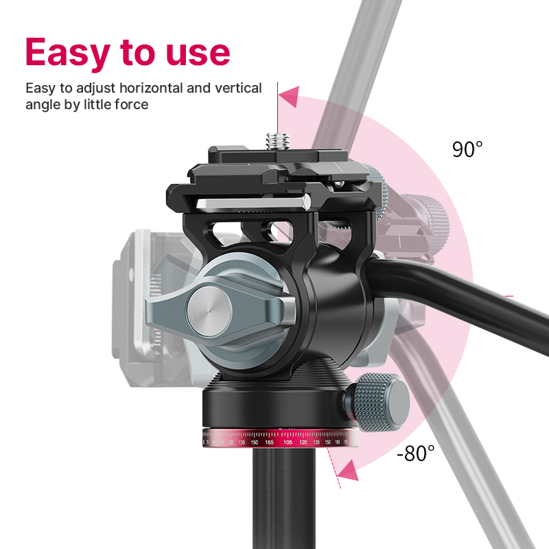 Ulanzi U-190 U190 Panoramic Tr - Fluid Head Tripod ulasan dan harga