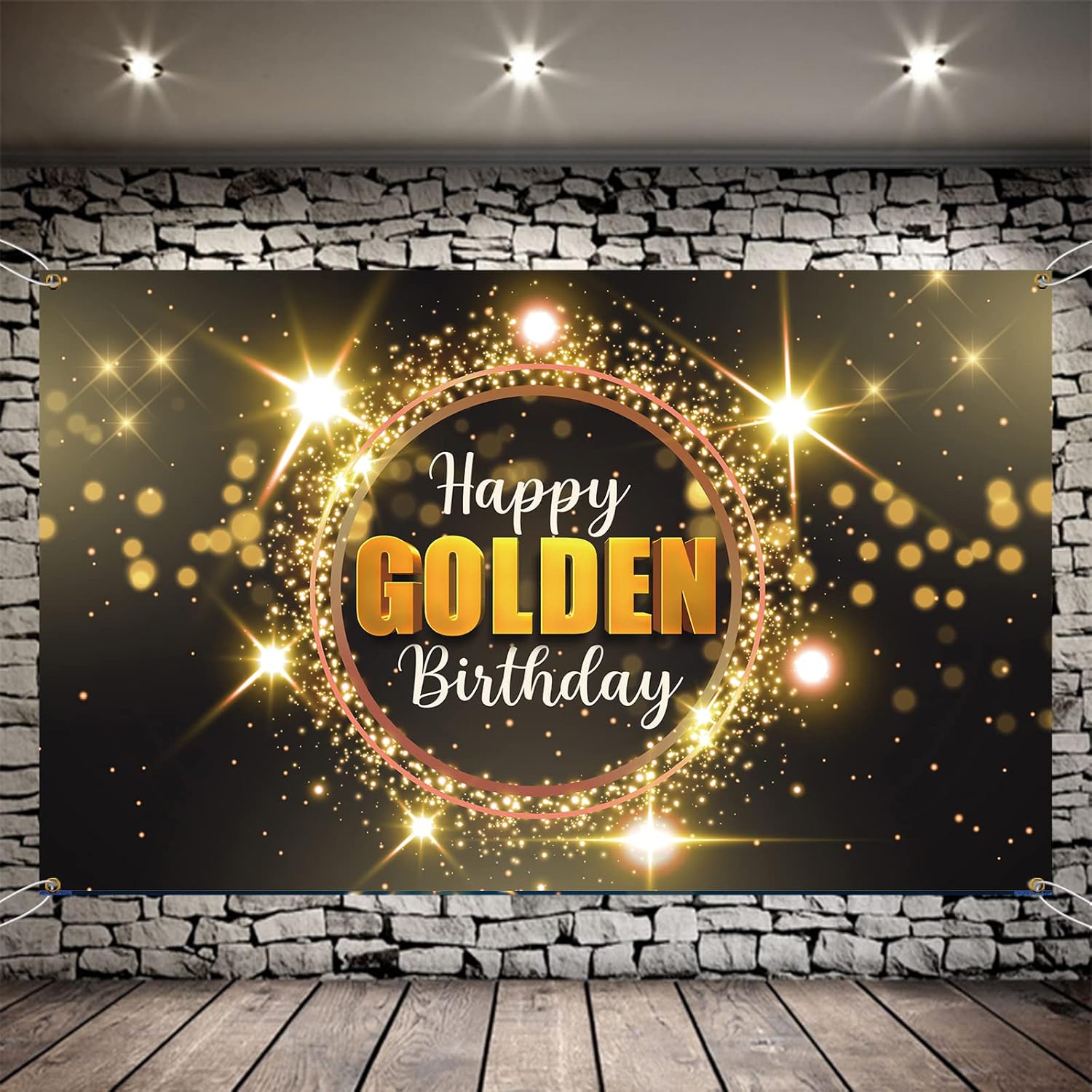 Photography Backdrop Gold Blac - Photography Awards ulasan dan harga