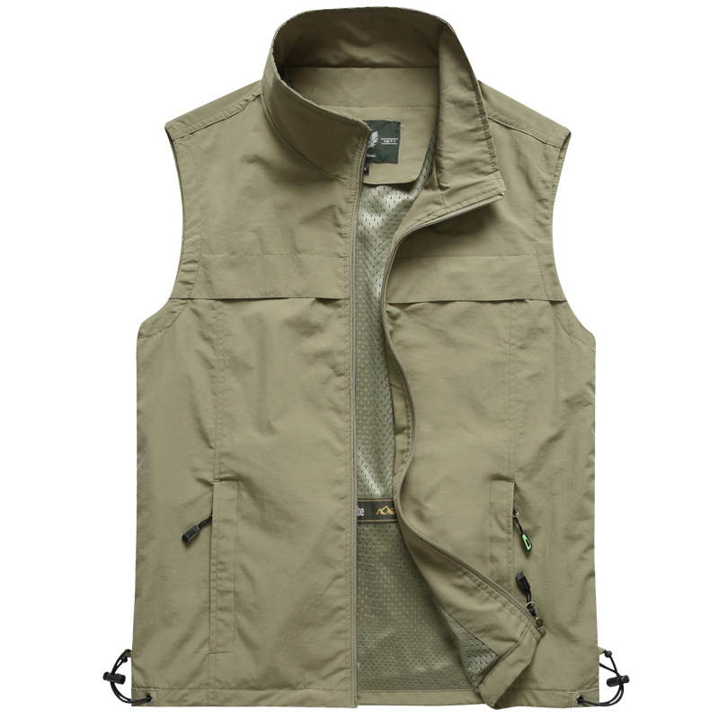 Men Outdoor Mesh Thin Waistcoa - Photography Jacket ulasan dan harga