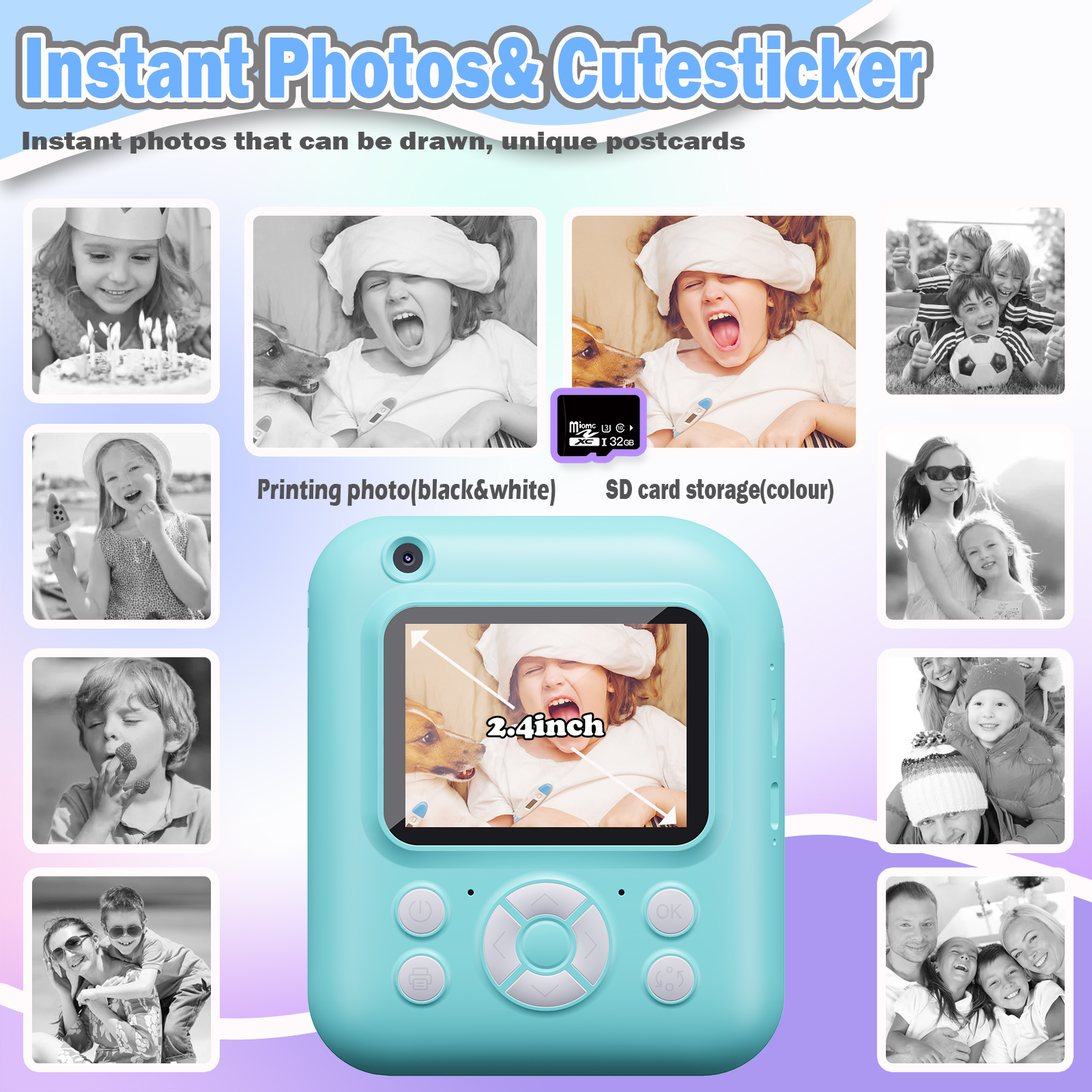Instant Print Camera Digital C - Photography Digital ulasan dan harga