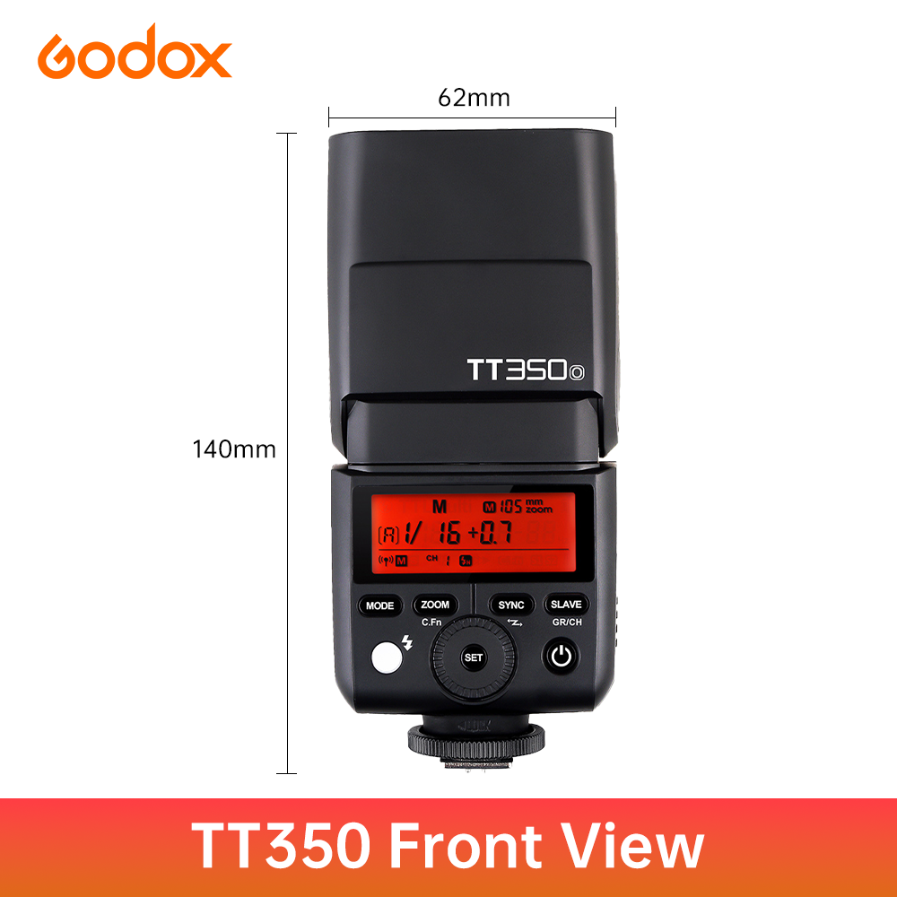 GODOX TT350C TTL Flash for Can - Speedlite Flash External ulasan dan harga