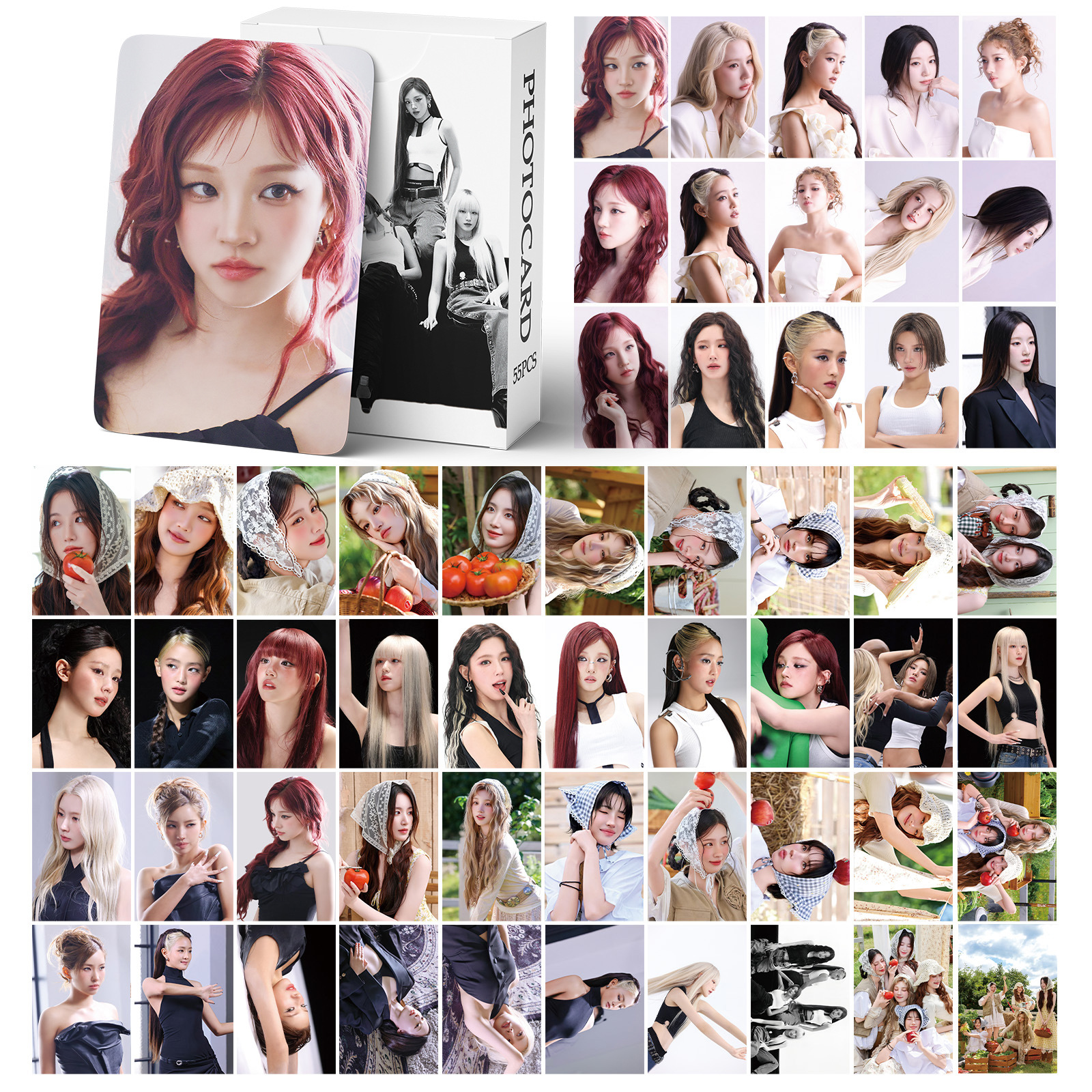 55pcs GIDLEMono New Album  IDL - Photography Portfolio ulasan dan harga