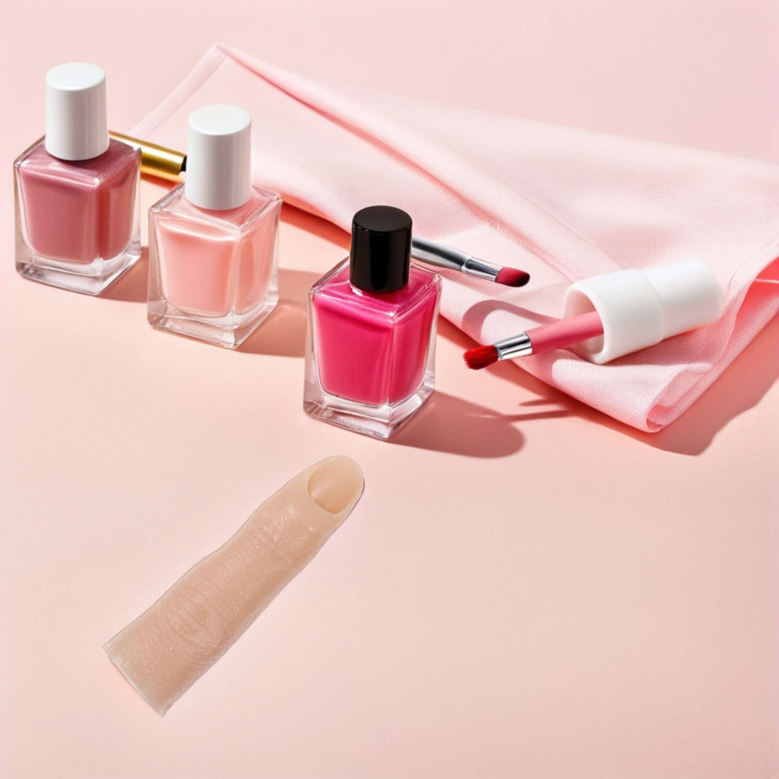2Pcs Silicone Manicure Practic - Photography Training ulasan dan harga