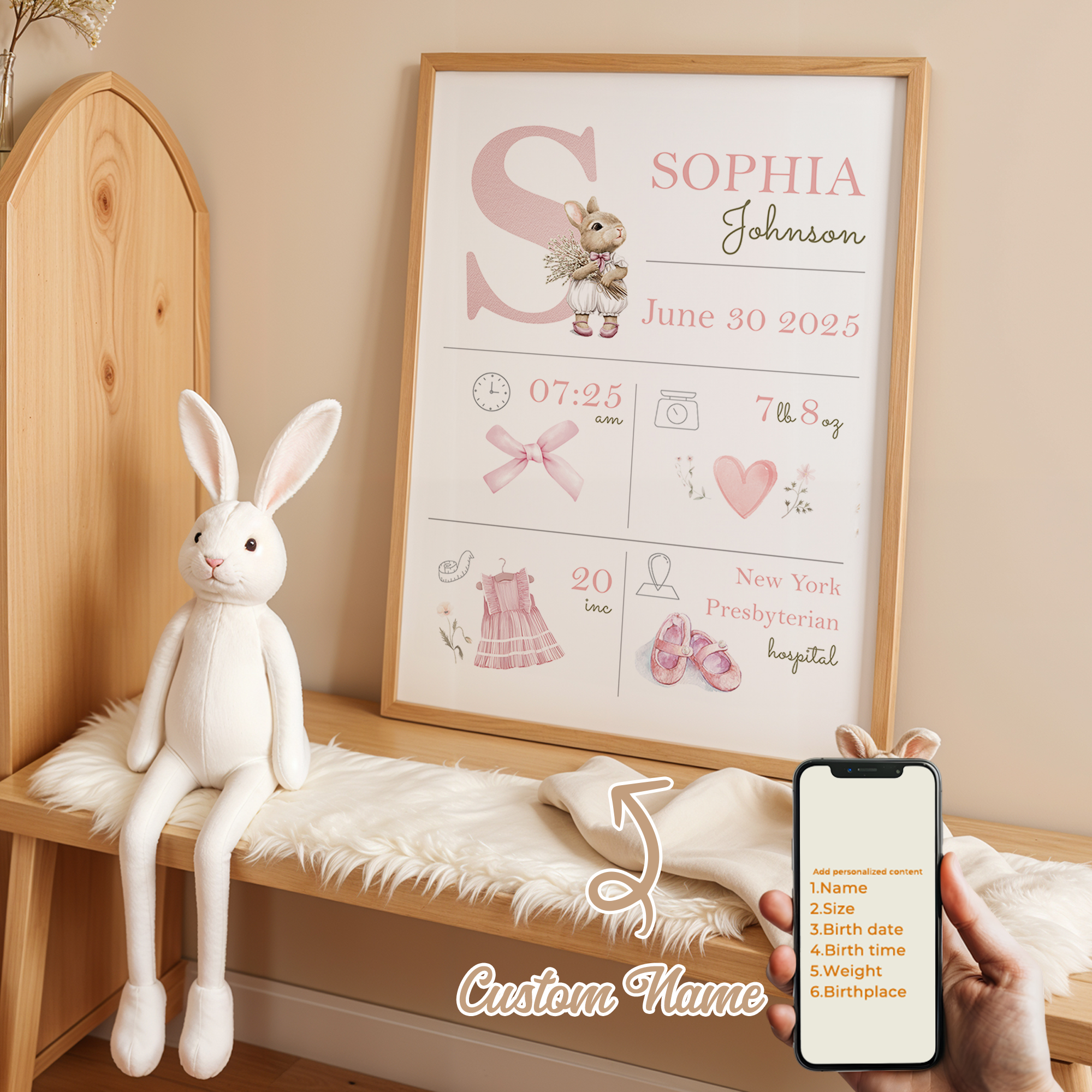 Personalized Custom Name Carto - Photography Interior ulasan dan harga
