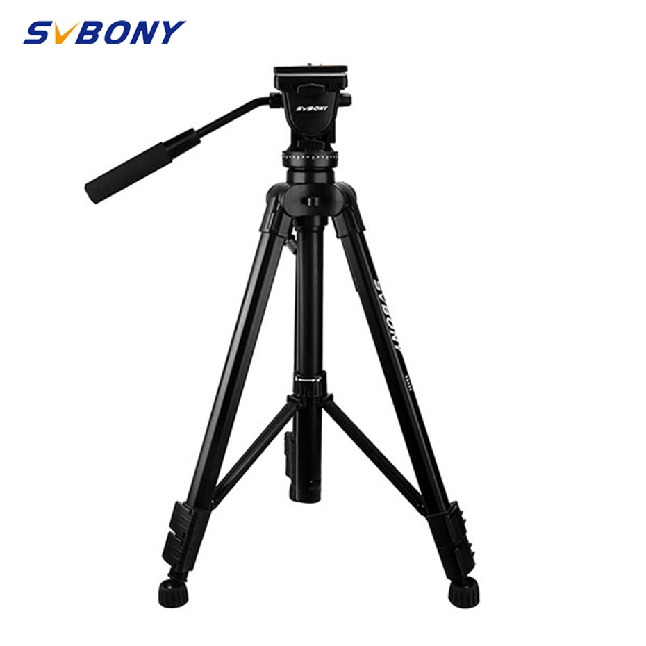 Svbony Professional Foldable C - Fluid Head Tripod ulasan dan harga