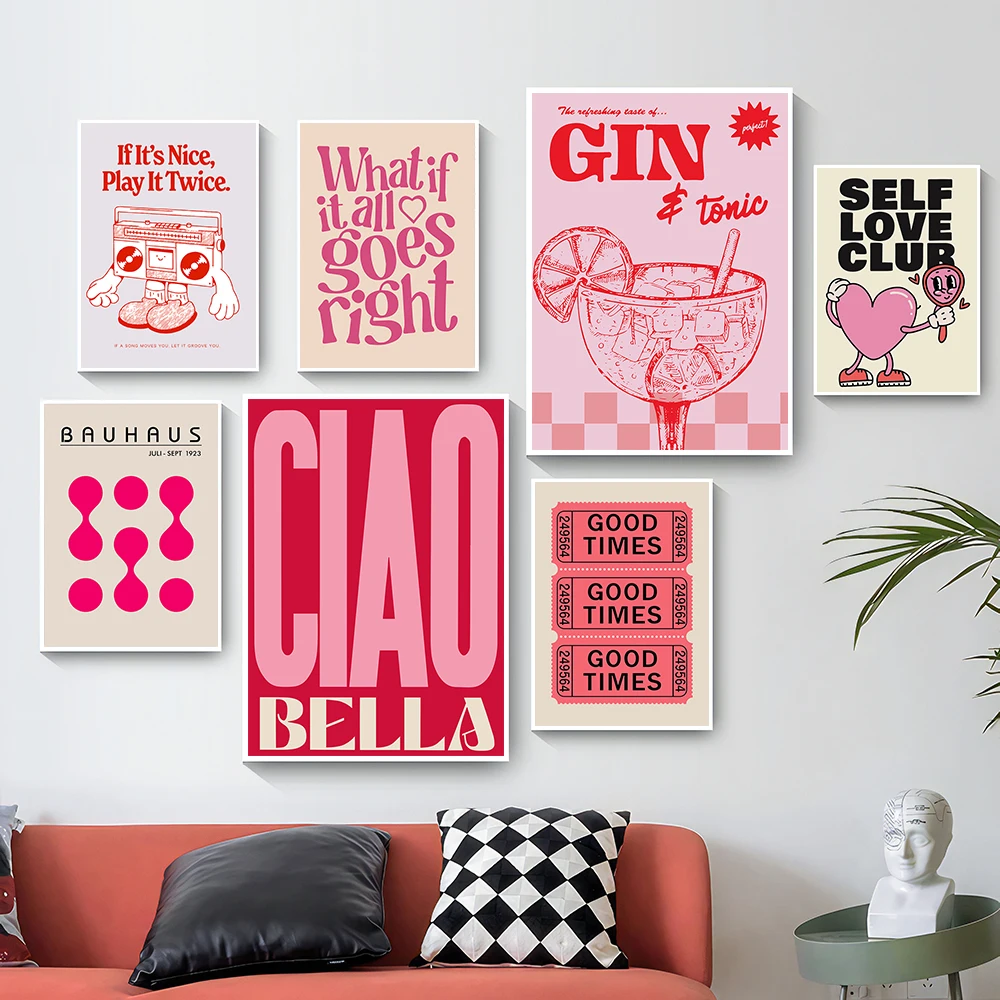 Simplicity Vintage Pink Cartoo - Photography Angle ulasan dan harga