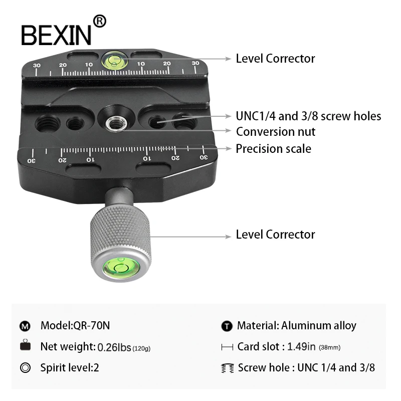 BEXIN QR Series Tripod Ball He - Fluid Head Tripod ulasan dan harga