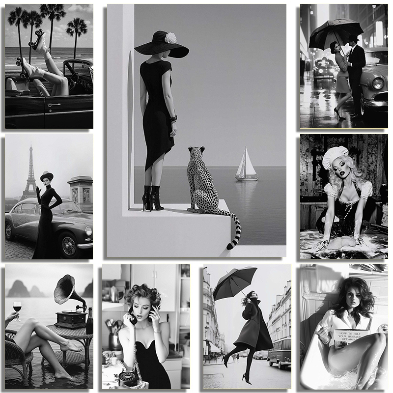 Black And White Fashion Street - Photography Trend ulasan dan harga