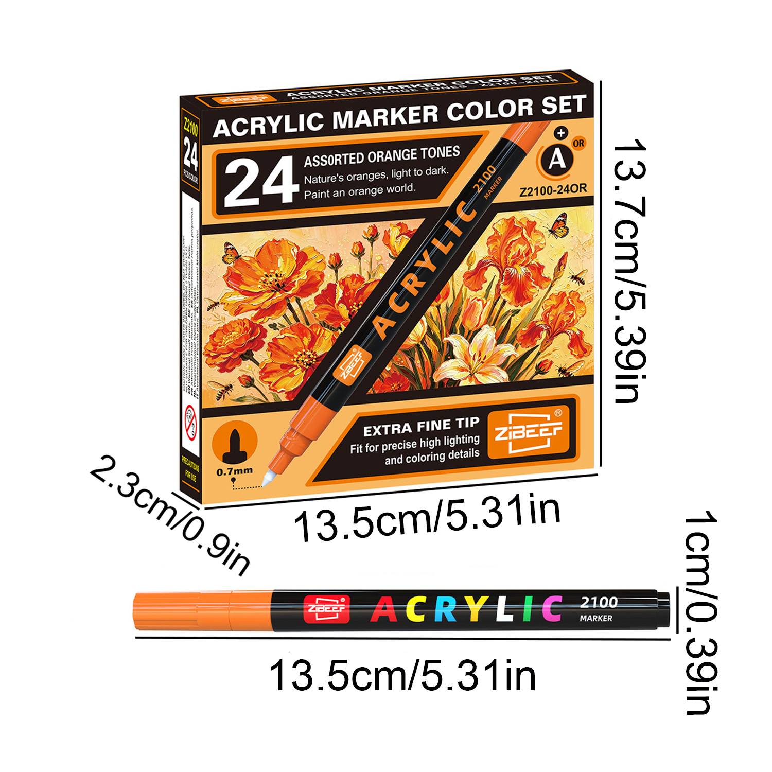 Extra Fine Tip Acrylic Paint P - Photography Art ulasan dan harga