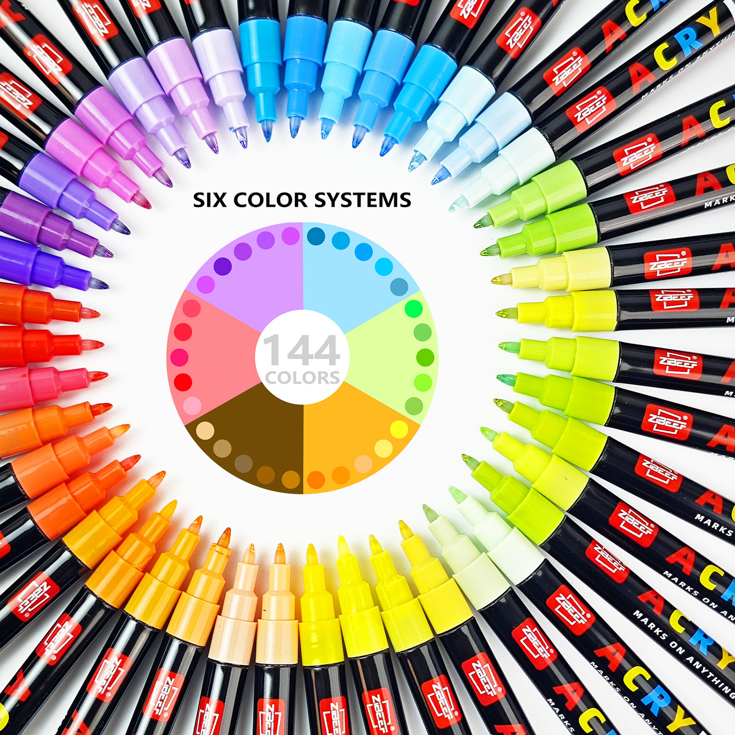 Extra Fine Tip Acrylic Paint P - Photography Art ulasan dan harga