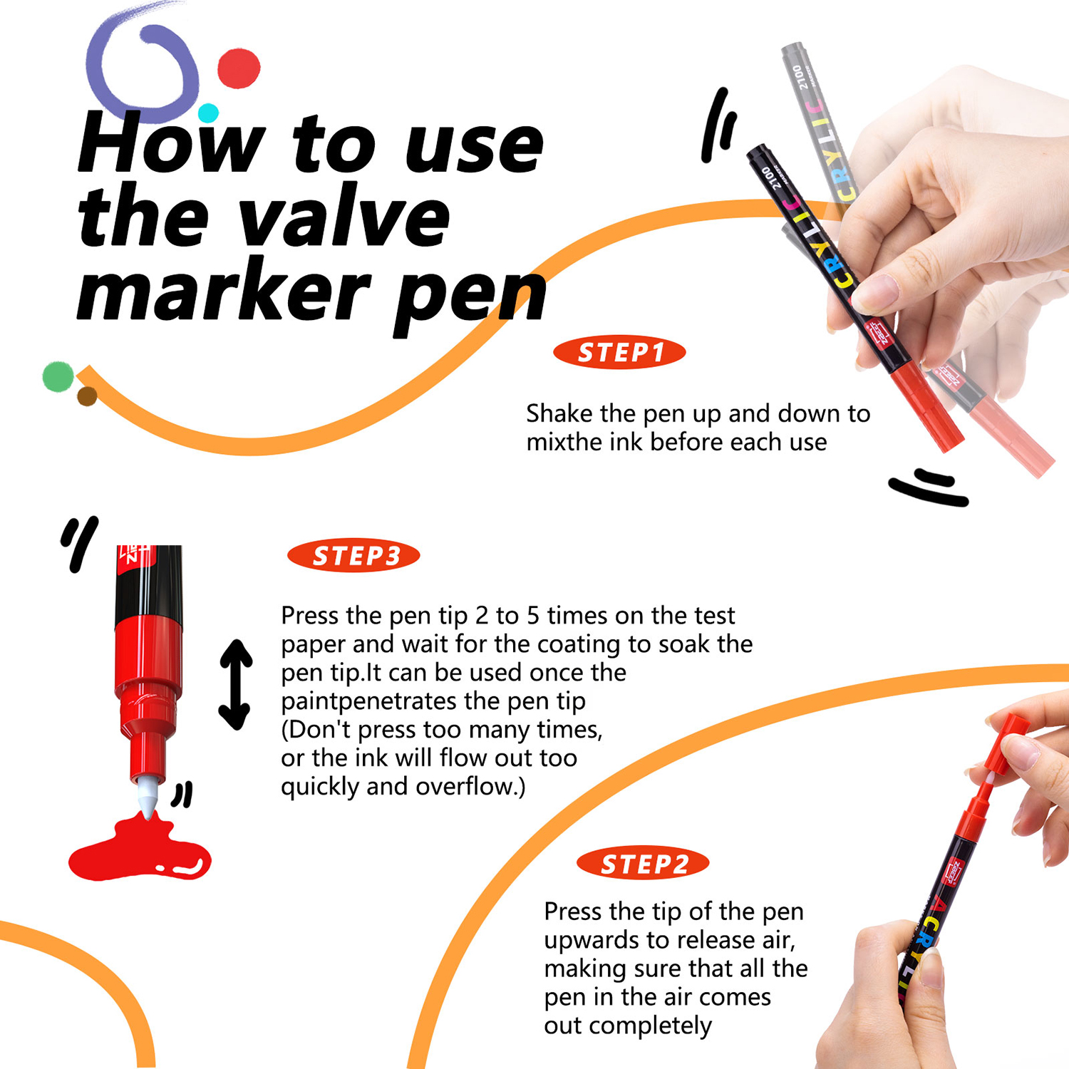 Extra Fine Tip Acrylic Paint P - Photography Art ulasan dan harga