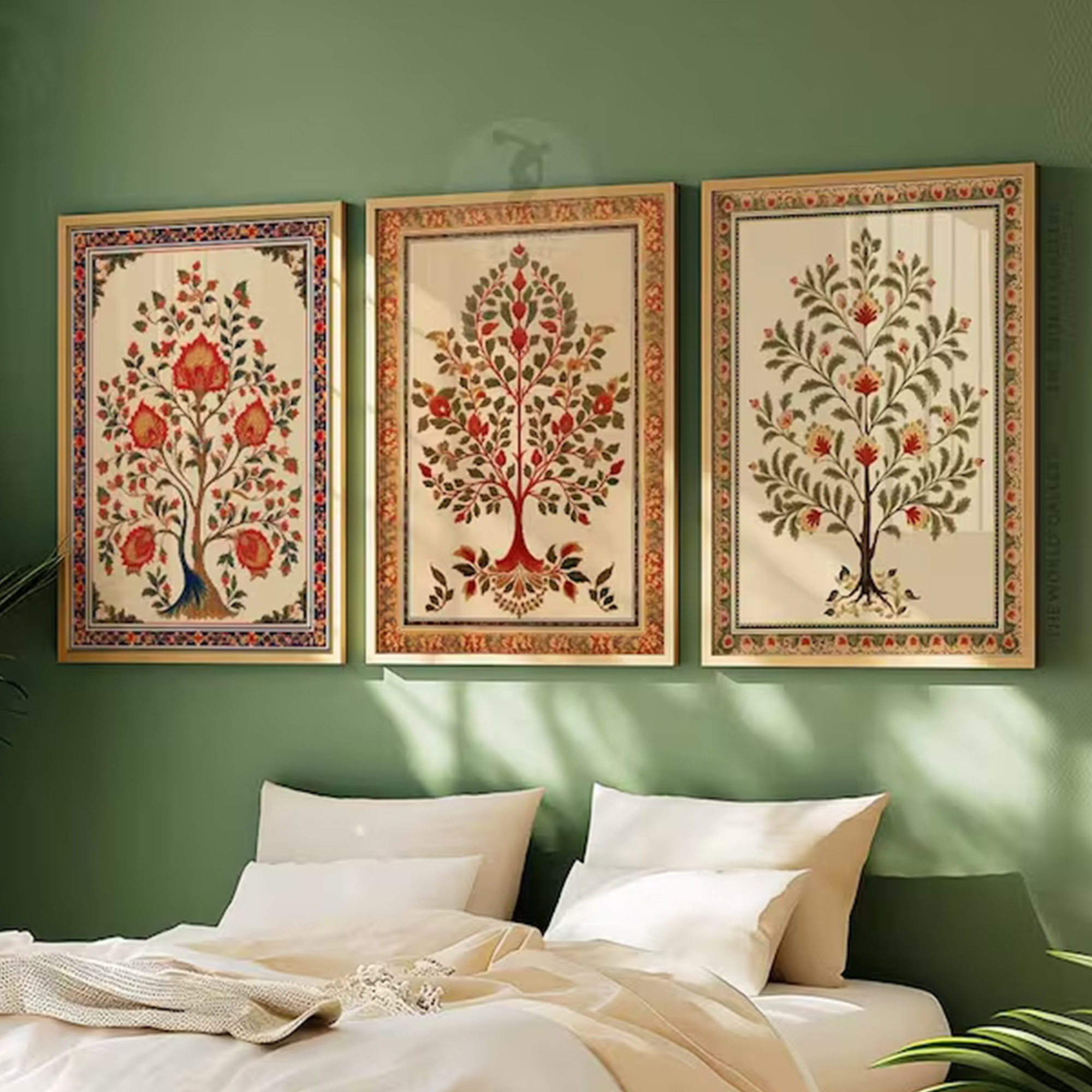 3pcsVintage Traditional  India - Photography Interior ulasan dan harga