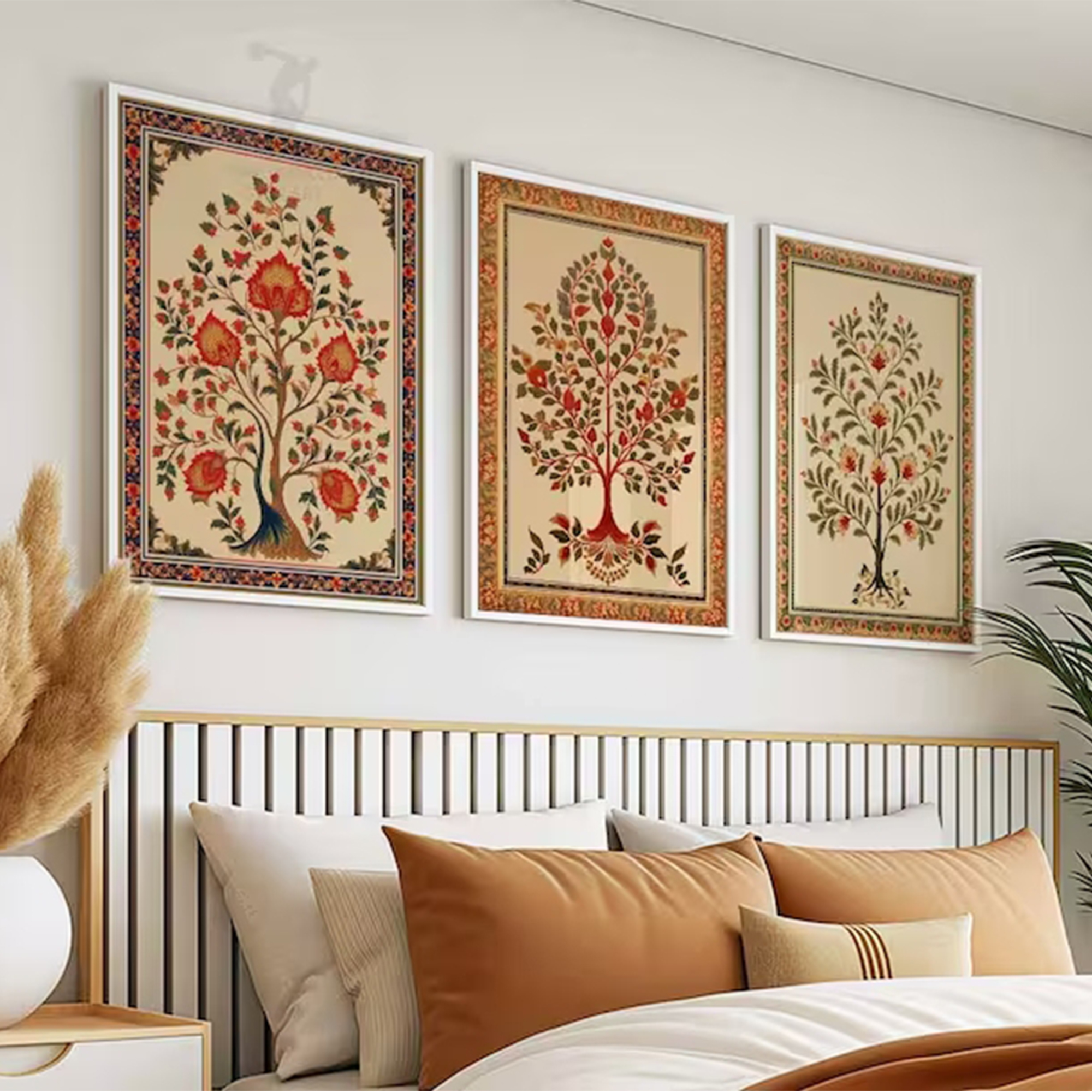 3pcsVintage Traditional  India - Photography Interior ulasan dan harga