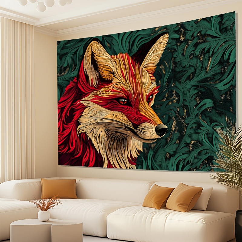 1 piece, fox banner tapestry i - Photography Vector ulasan dan harga