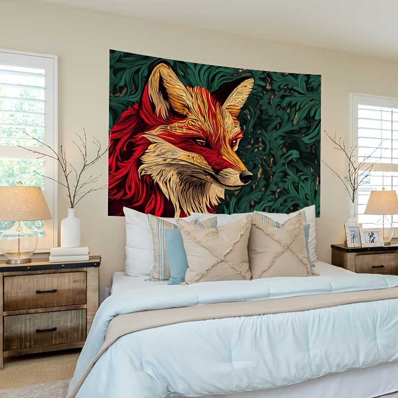 1 piece, fox banner tapestry i - Photography Vector ulasan dan harga