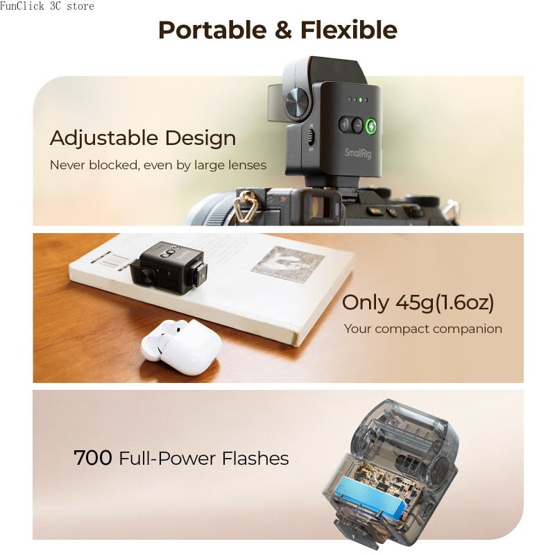 SmallRig Mini Speedlite Flash  - Speedlite Flash External ulasan dan harga
