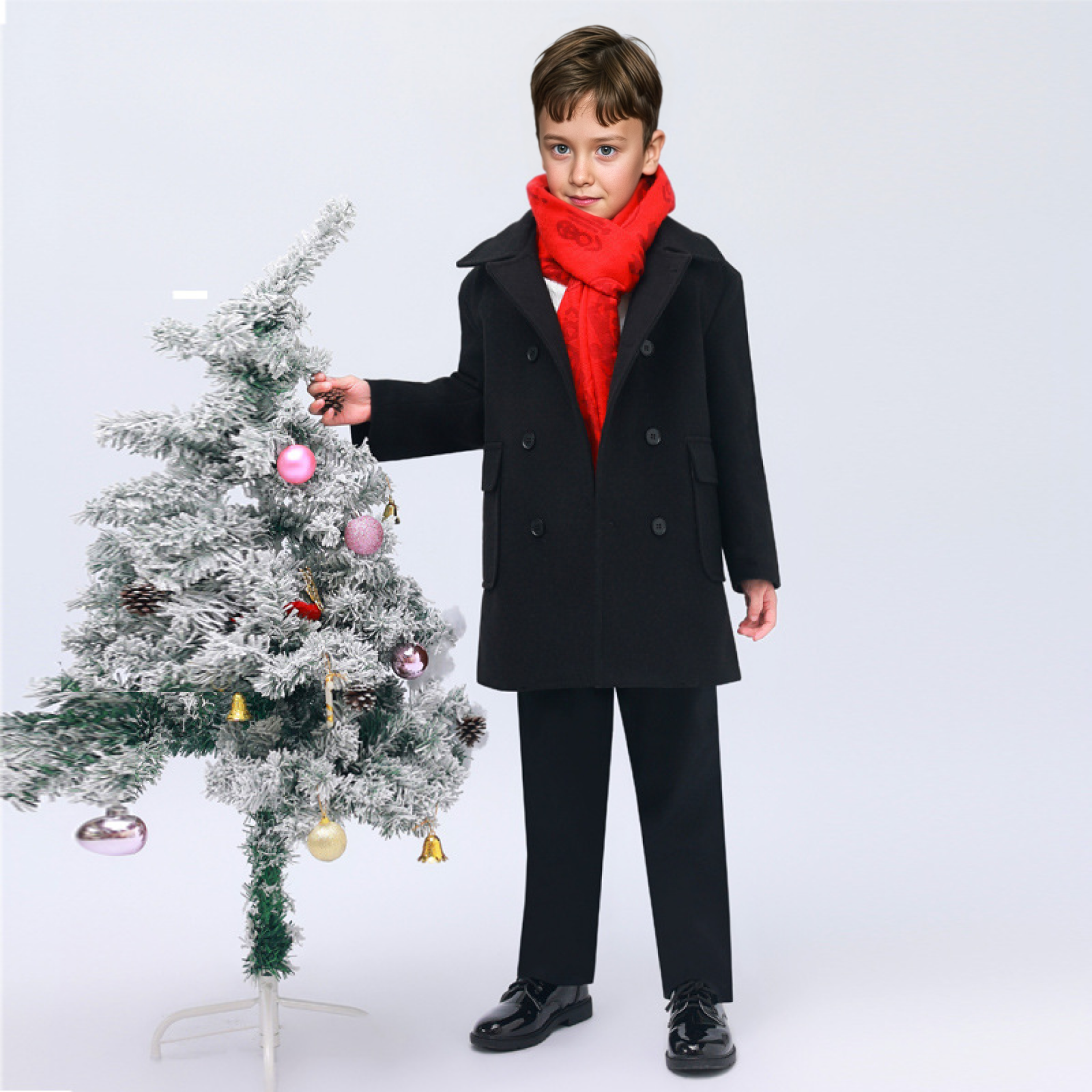 Teenager Kids Khaki Winter Thi - Photography Jacket ulasan dan harga