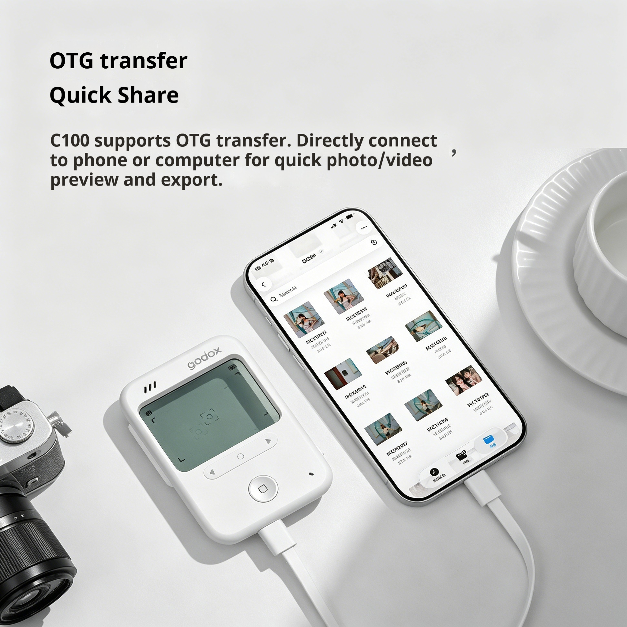 Godox C100 Portable Transparen - Photography Video ulasan dan harga