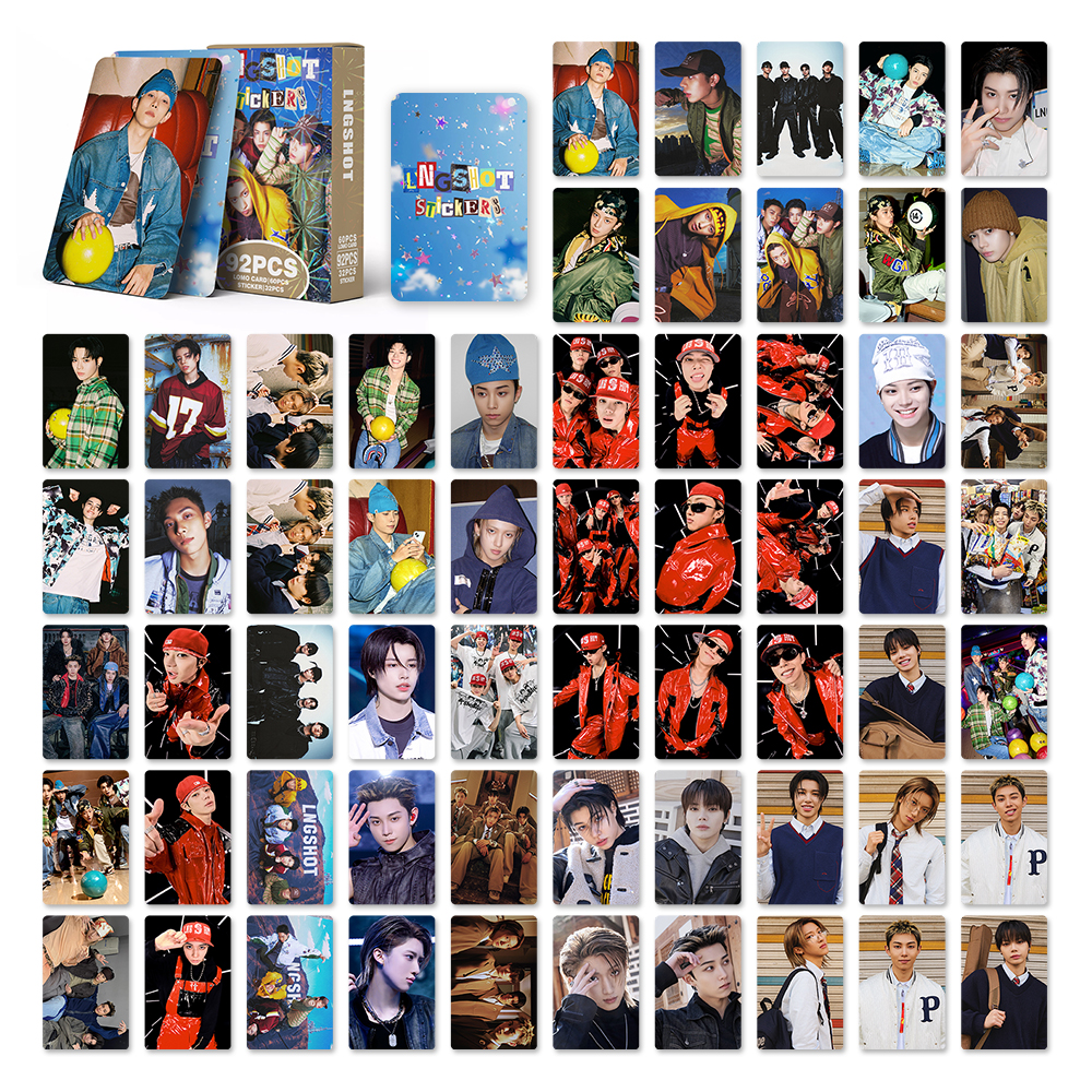 60+32PCS/SET NEW KPOP LNGSHOT, - Photography Portfolio ulasan dan harga
