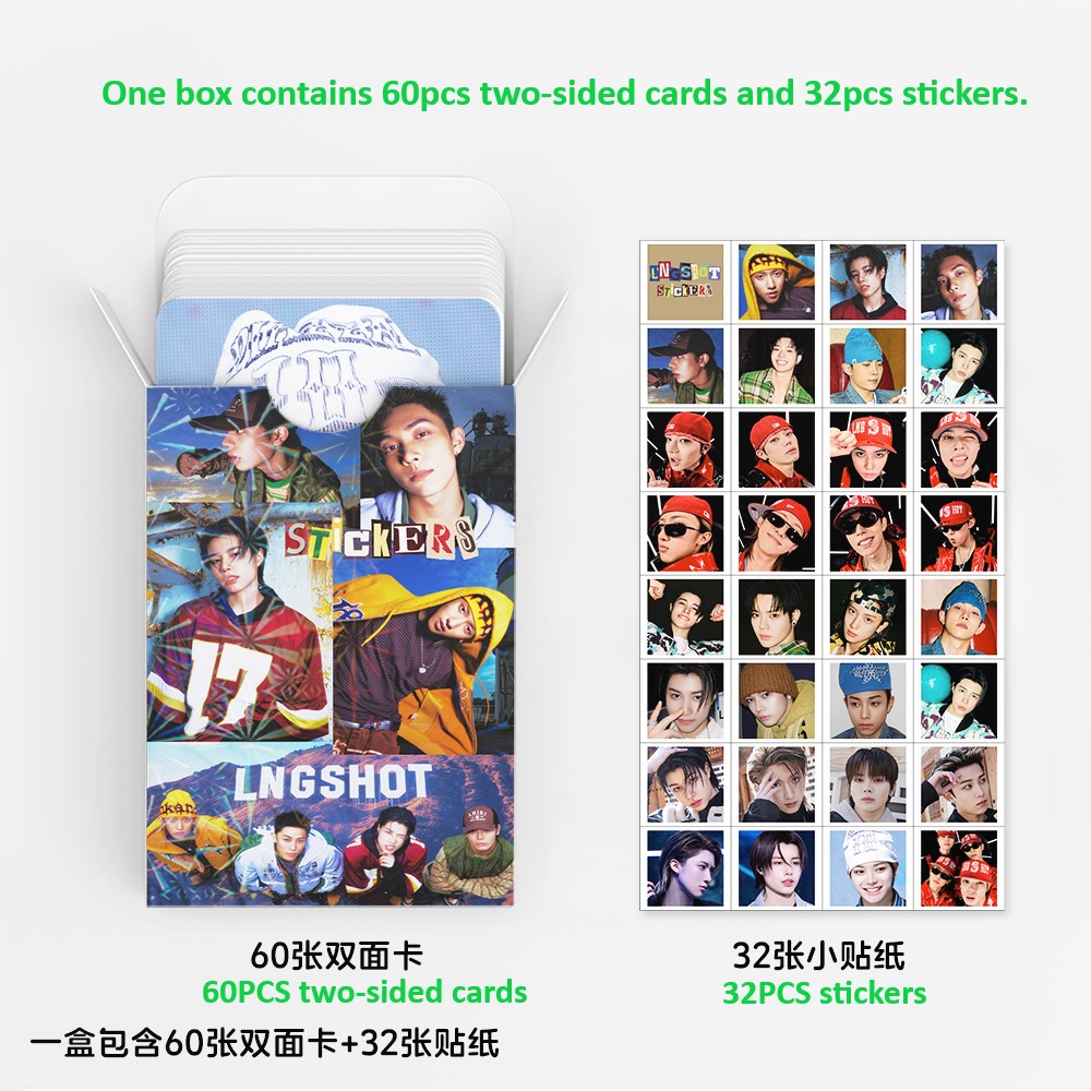 60+32PCS/SET NEW KPOP LNGSHOT, - Photography Portfolio ulasan dan harga