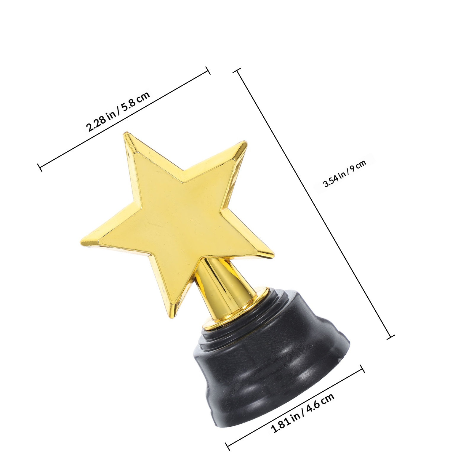 6Pcs Little Star Trophies Crea - Photography Awards ulasan dan harga