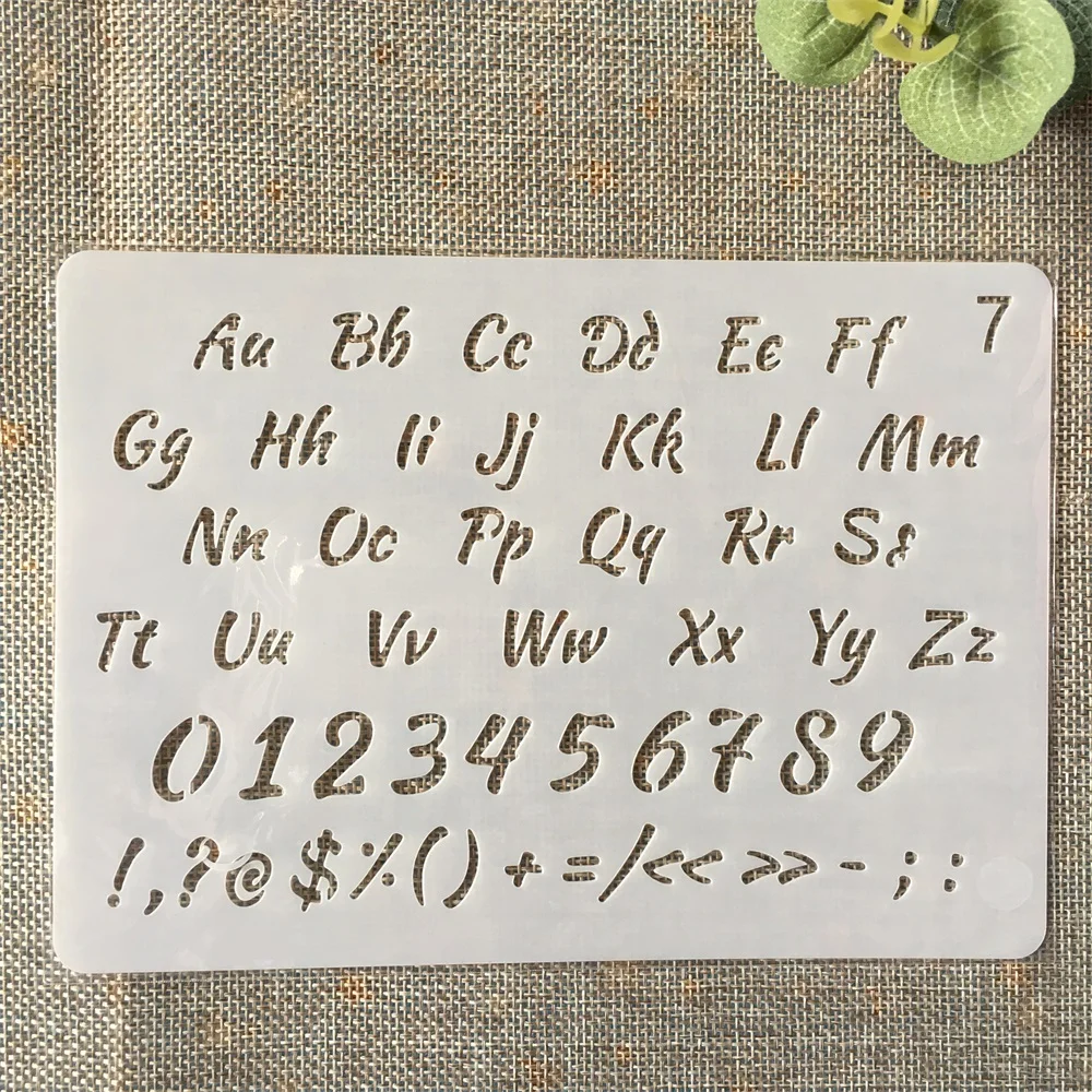 18cm Alphabet English Letters  - Photography Font ulasan dan harga