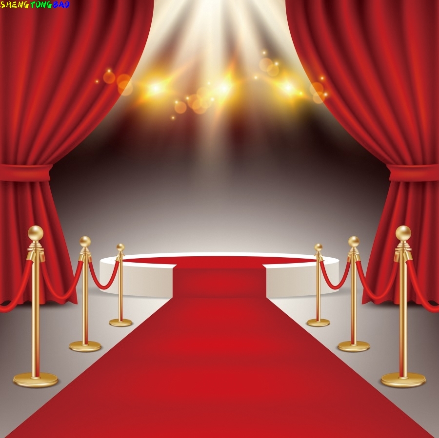 Red Carpet Backdrop Movie Nigh - Photography Awards ulasan dan harga