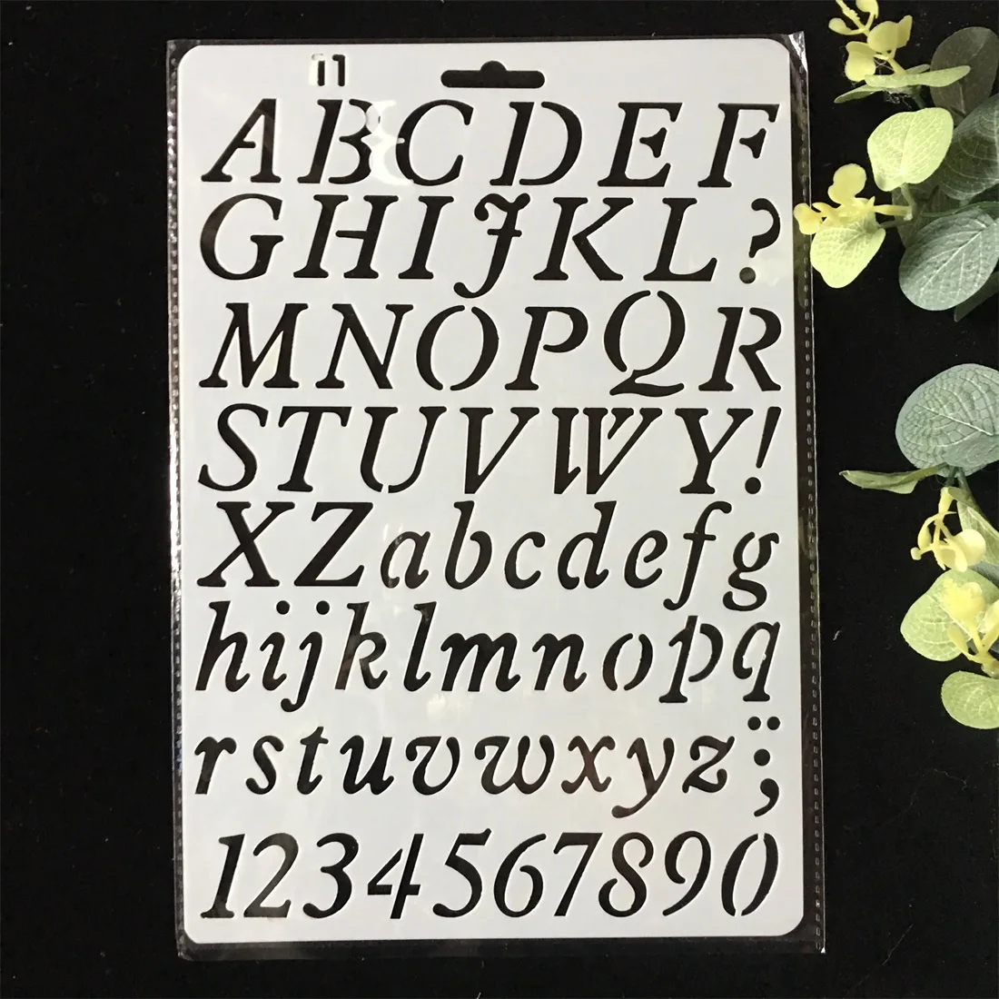 27cm New Alphabet Letters 4 DI - Photography Font ulasan dan harga