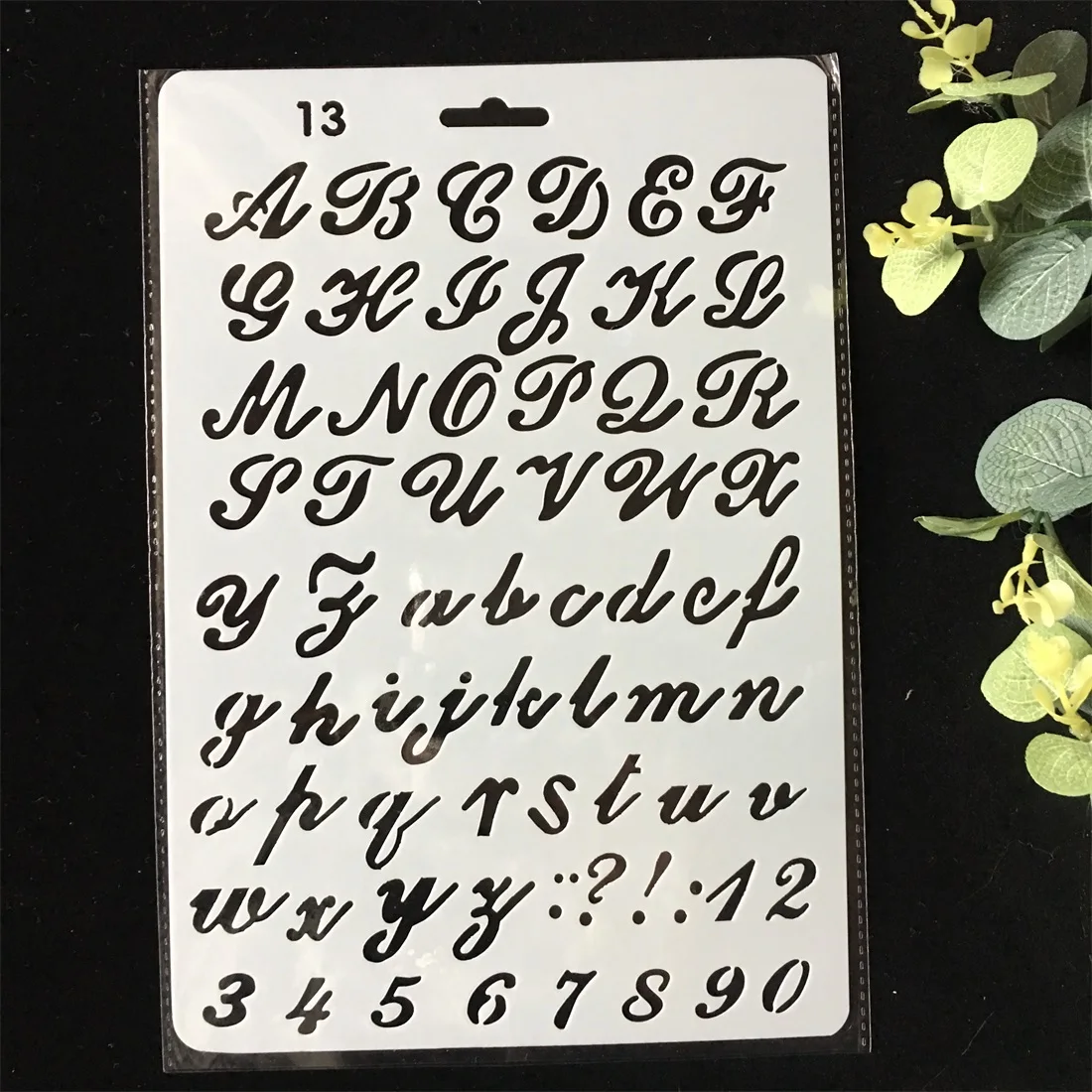 27cm New Alphabet Letters 4 DI - Photography Font ulasan dan harga