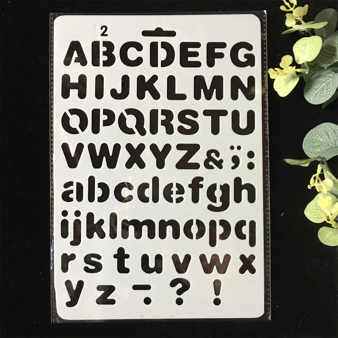 27cm New Alphabet Letters 4 DI - Photography Font ulasan dan harga