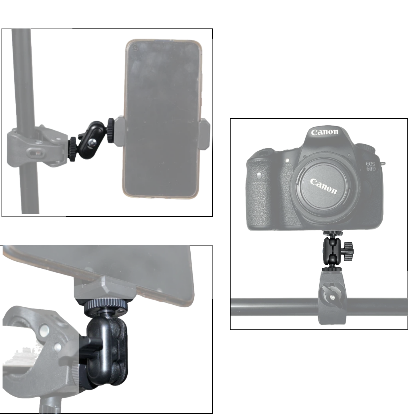 Double Ball Heads Magic Arm Wi - Fluid Head Tripod ulasan dan harga
