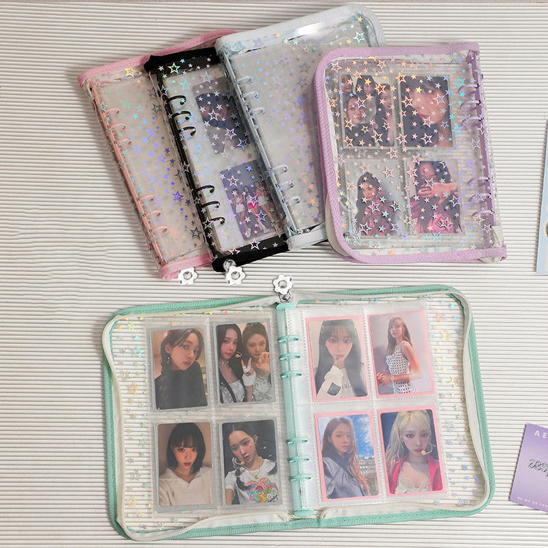 A5/A6/A7 Star Zipper Binder Ph - Photography Portfolio ulasan dan harga