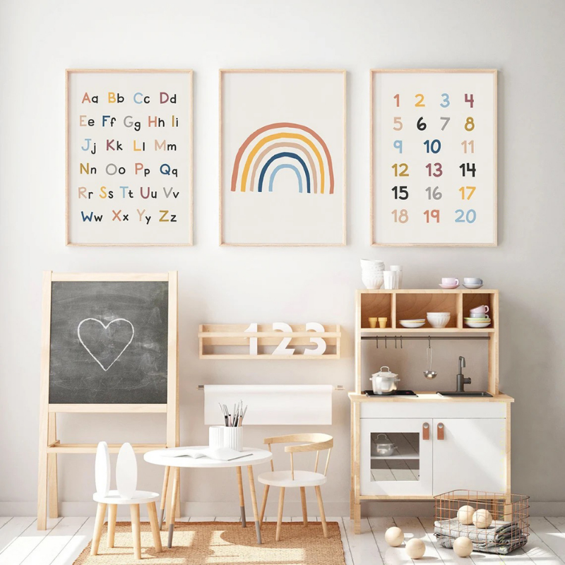 Education Poster Animal World  - Photography Font ulasan dan harga