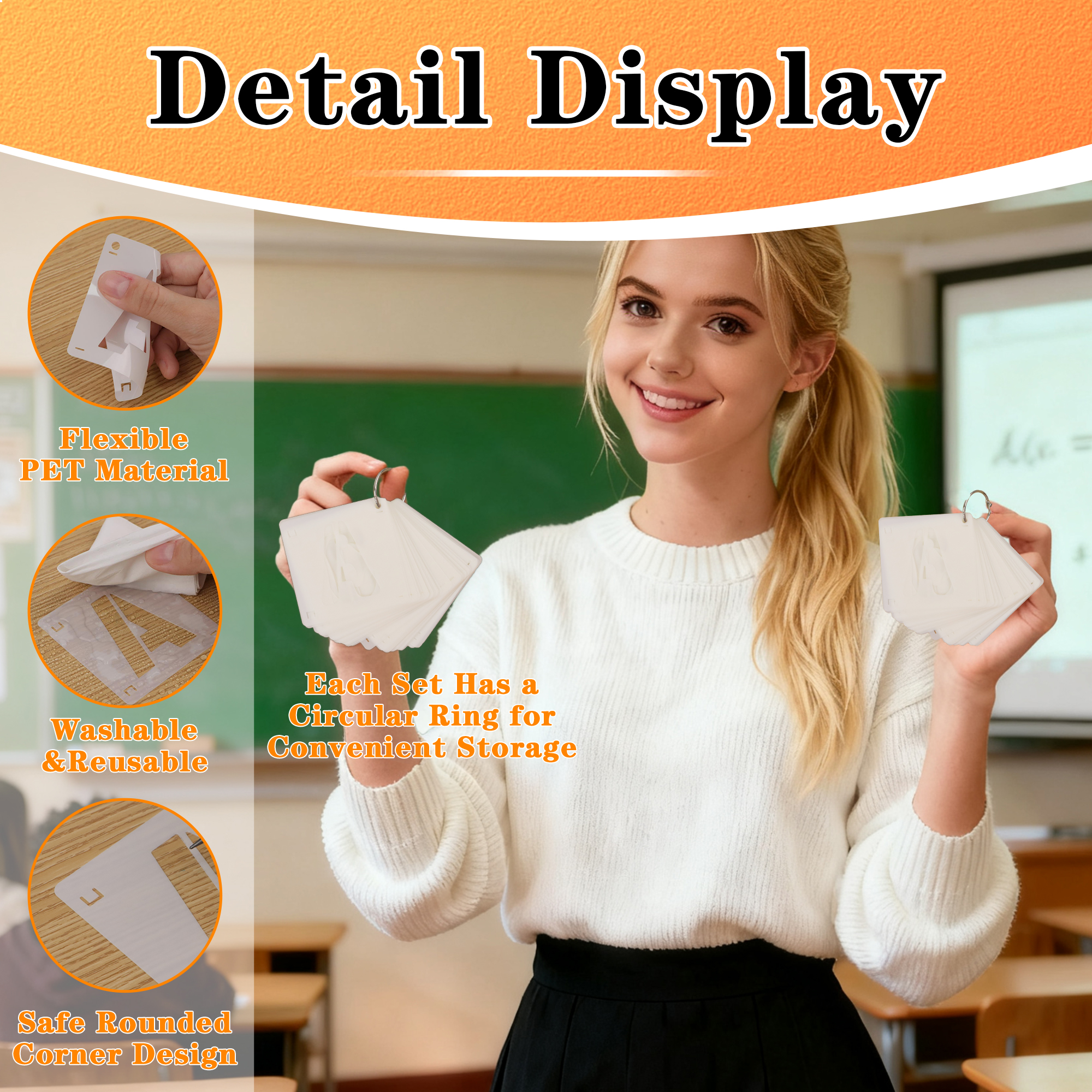 Reusable 80PCS 1/2/3/4 In Alph - Photography Font ulasan dan harga