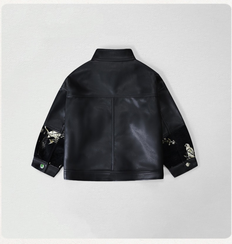 Gentleman Kids Embroidery Moto - Photography Jacket ulasan dan harga