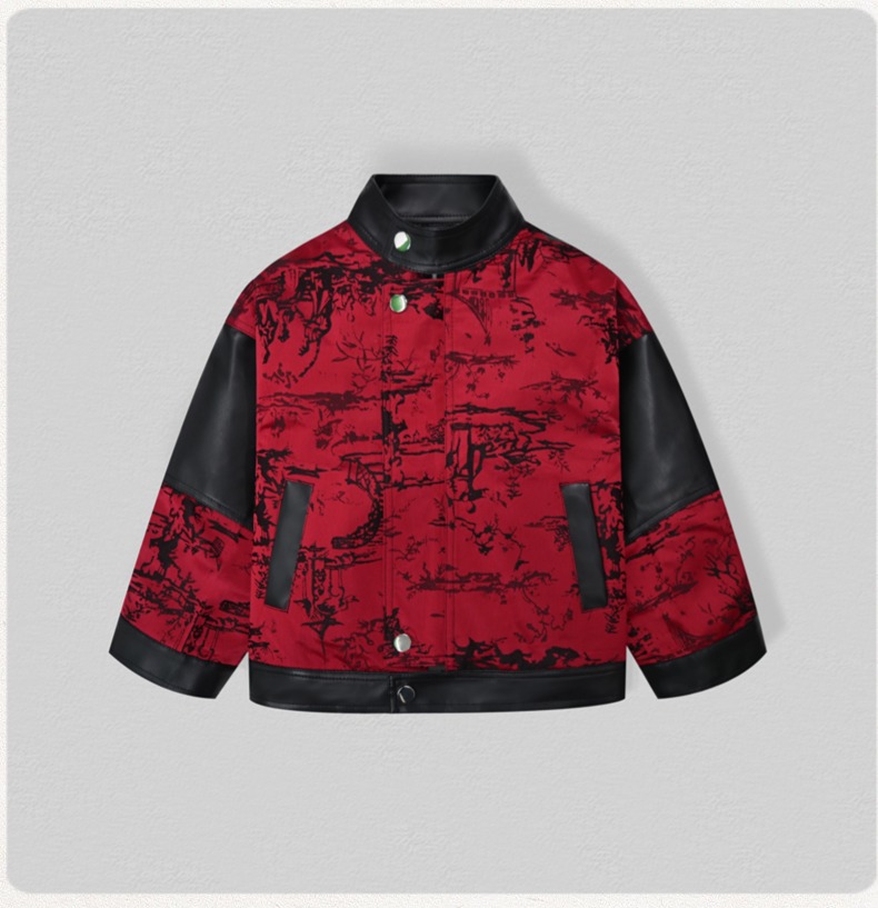 Gentleman Kids Embroidery Moto - Photography Jacket ulasan dan harga