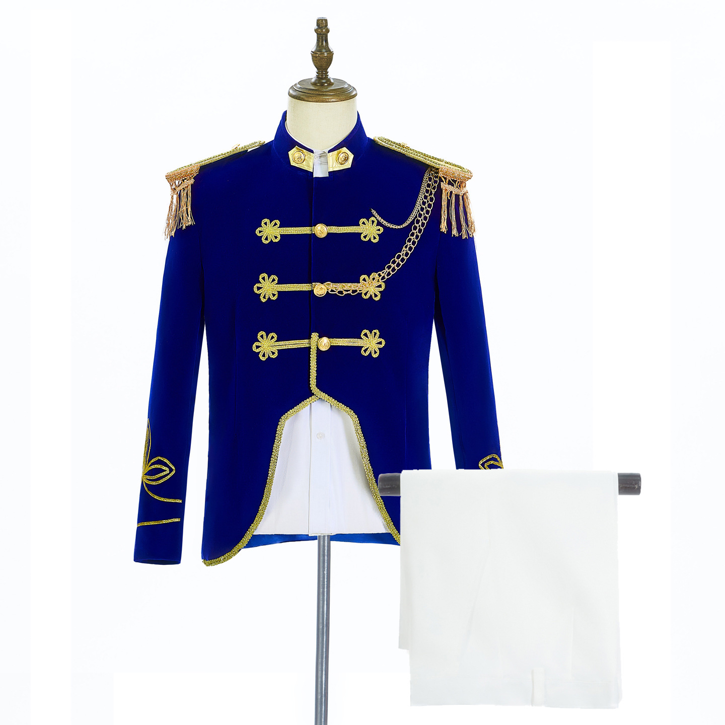 Fashion Navy Dress Suit for Me - Photography Jacket ulasan dan harga