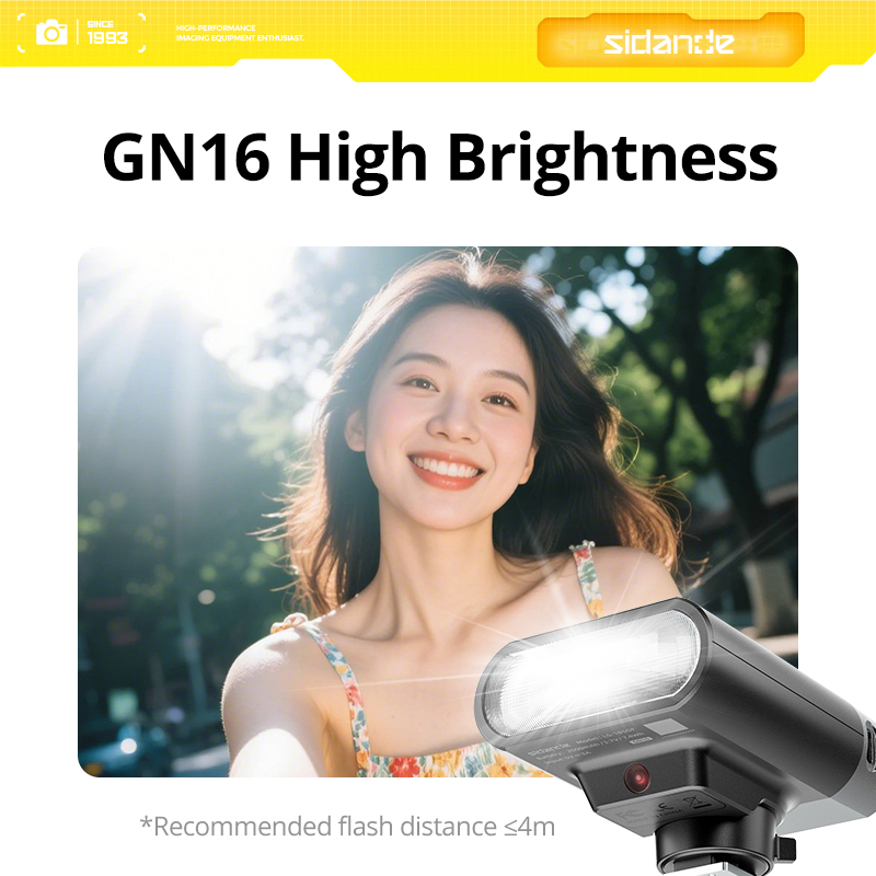 SIDANDE S1 Mini Speedlight Cam - Speedlite Flash External ulasan dan harga