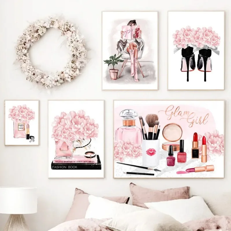 Pink Flower Paris Perfume Fash - Photography Trend ulasan dan harga