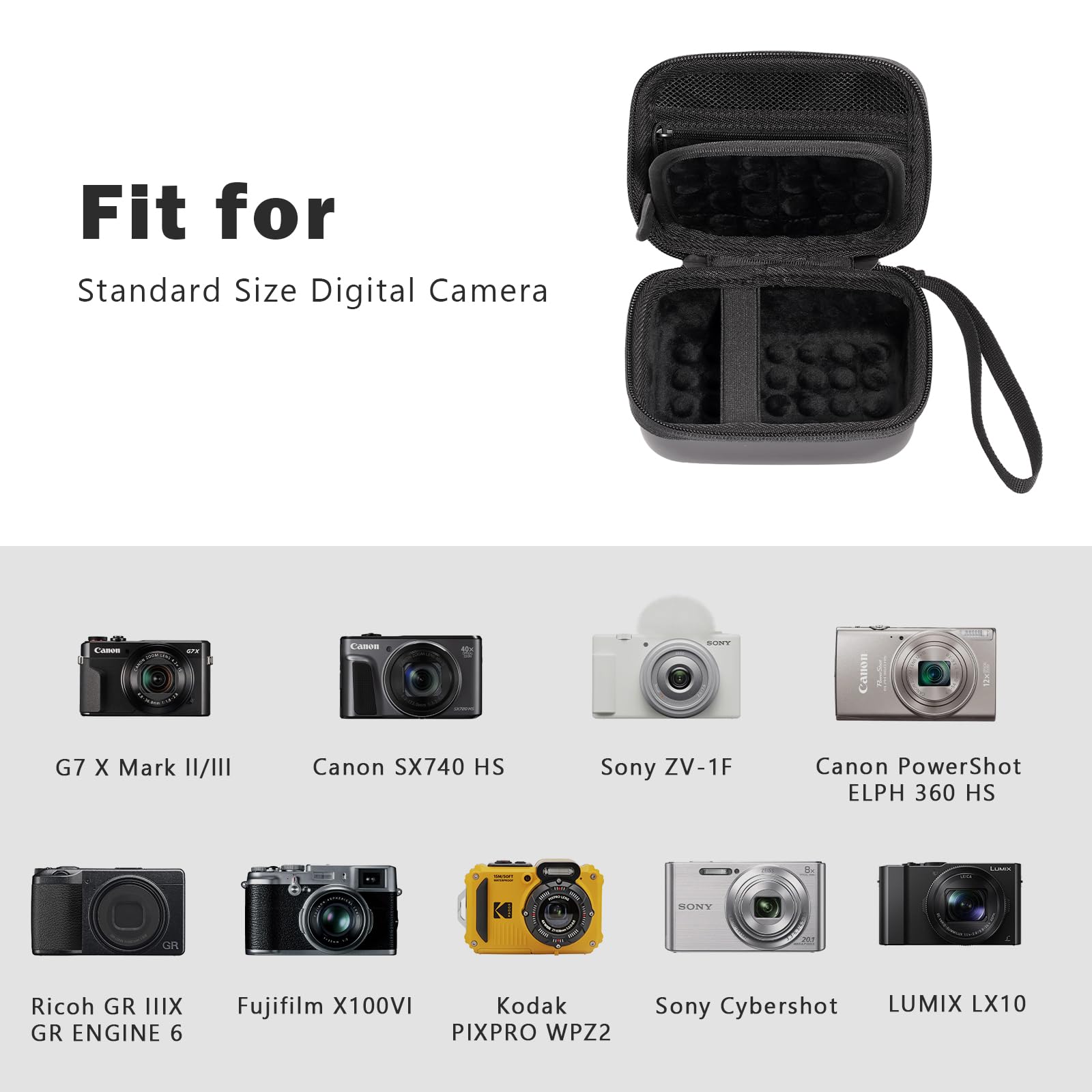 Hard Shell Digital Camera Case - Photography Icon ulasan dan harga