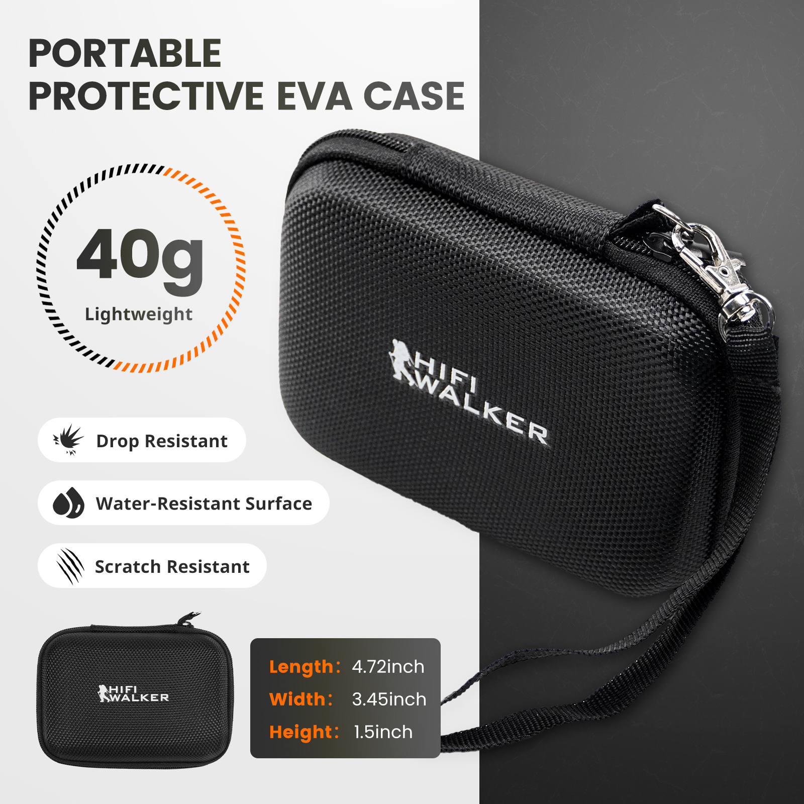 MP3 Player Case for HIFI WALKE - Memory Card Case ulasan dan harga