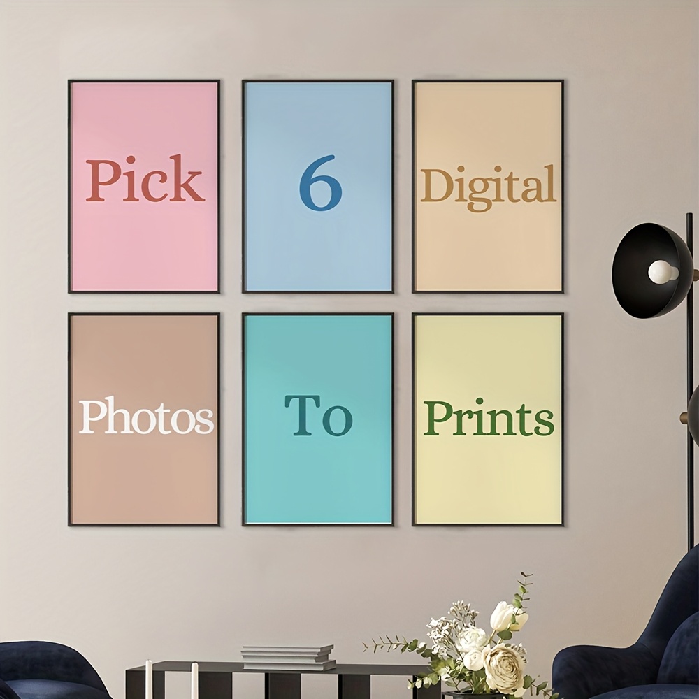 6pcs/set Personalized Custom C - Photography Interior ulasan dan harga