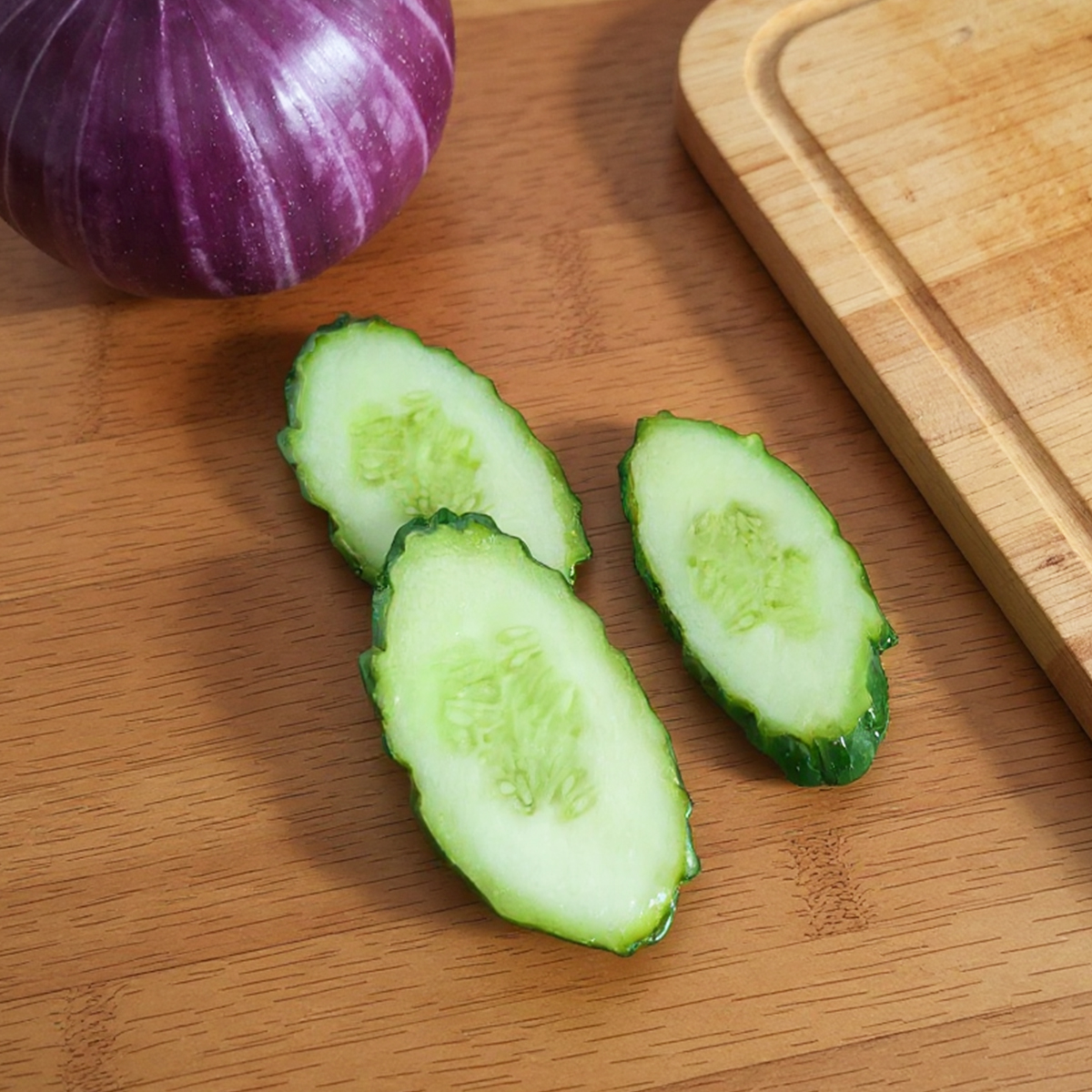3/5/20PCS Fake Cucumber Slices - Photography Of Food ulasan dan harga
